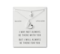 Philip Jones Set di collana Big Sister Little Sister Piece of My Heart