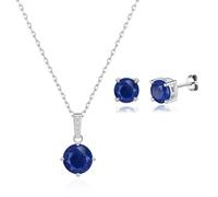 Philip Jones Set di pietre preziose lapislazzuli in argento