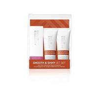 Philip Kingsley | Set da viaggio per la cura dei capelli lisci e lucenti | Include Shampoo e Balsamo Idratante Re ed Elasticizer | Idrata i capelli ruvidi, mossi e crespi | 3 x 75ml