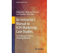 Philip Kotler Waldemar Pfoertsch An Instructor's Manual to H (Copertina rigida)