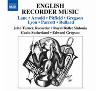 Philip Lane English Recorder Music (CD) Album