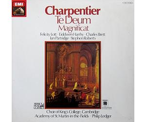 Philip Ledger & Academy of St. Martin-in-the-Fields / Felicity Lott / Eiddwen Harrhy / Charles Brett / Ian Partridge / Stephen Roberts etc. - Charpentier: Te Deum / Magnificat [Vinyl LP] [Schallplatte]