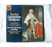 PHILIP LEDGER - handel: coronation anthems LP