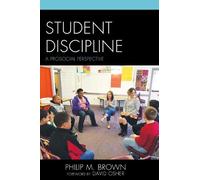 Philip M. Brown Student Discipline (Tascabile)