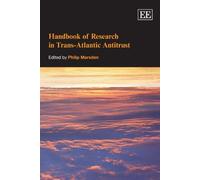 Philip Marsden Handbook of Research in Trans-Atlantic Antitrust (Tascabile)