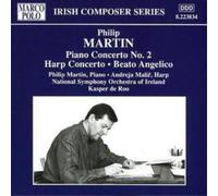 Philip Martin Piano Concerto No. 2, Harp Concerto, Beato Angelico (Roo) (CD)