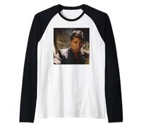 Philip Oakey Human League The Face Mag Cover di Simon Fowler Maglia con Maniche Raglan
