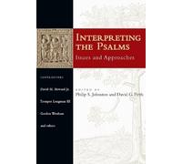 Philip S. Johnston Interpreting the Psalms (Tascabile)