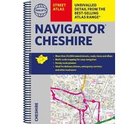 Philip`S Maps Philip's Navigator Street Atlas Cheshire (Anello, filo)