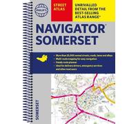 Philip`S Maps Philip's Navigator Street Atlas Somerset (Anello, filo)