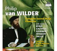 Philip Van Wilder Philip Van Wilder: Complete Sacred Music/Chansons (CD) Album