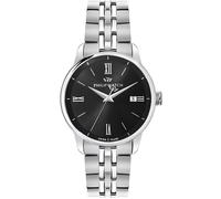 Philip Watch Anniversary R8253150012 Men's Watch - Stainless Steel, Black Dial, Date Function