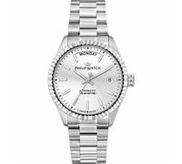 Philip Watch Caribe R8223597110 Men's Automatic Watch - Stainless Steel, Silver Dial