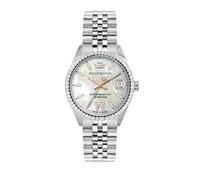 Philip Watch Orologio Donna in Acciaio, Tempo, Data, Analogico, 35 mm, Collezione CARIBE URBAN, Diamanti - R8253597672
