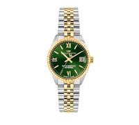 Philip Watch Orologio Donna, Tempo, Data, Analogico, Cinturino in Acciaio, Collezione Caribe - R8253597656