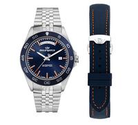 Philip Watch Orologio Uomo in Acciaio, Automatico, Analogico, 42 mm, Collezione CARIBE SPORT, Special Pack - R8223597114
