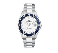 Philip Watch Orologio Uomo in Acciaio, Tempo, Data, Analogico, 42 mm, Collezione CARIBE SPORT, Regalo Papà - R8253597121