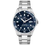 Philip Watch R8223216011 Caribe Diving Men's Watch - 42mm, Blue Dial, Automatic, Steel Bracelet