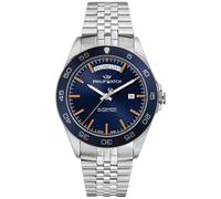 Philip Watch Orologio Uomo in Acciaio, Automatico, Analogico, 42 mm, Collezione CARIBE SPORT, Special Pack - R8223597114