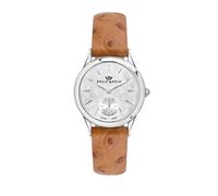 Philip Watch R8251596504 Marilyn Women's Watch - 31mm, Silver Dial, Brown Leather Strap