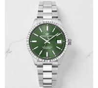 Philip Watch Orologio Uomo, Tempo, Data, Analogico, 39 mm, Collezione CARIBE URBAN, Guilloché, Oyster