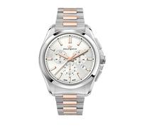 Philip Watch R8273618005 Amalfi Chronograph Men's Watch - 43mm, White Dial, Steel Bracelet