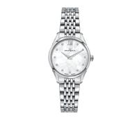 Philip Watch Roma R8253217501 Women's Watch - Stainless Steel, Mother-of-Pearl Dial with Diamonds