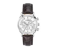 Philip Watch SUNRAY Orologio Uomo Cronografo in Acciaio, Cuoio - R8271680003