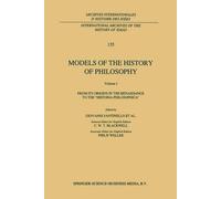 Philip Weller Models of the History of Philosophy: From its O (Copertina rigida)