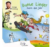 Philipp Dienstag - Bunte Lieder - Durch das Jahr CD mit 20 Kinderliedern