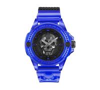 Philipp Plein Orologio Analogico al Quarzo Uomo con Cinturino in Silicone PWWAA0323