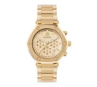 Philipp Plein, ,Accessories ,Uomo ,Giallo ,ONE SIZE Orologio Hexagon Chrono Oro