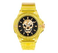 Philipp Plein Orologio Analogico al Quarzo Uomo con Cinturino in Silicone PWWAA0123