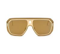 Philipp Plein, ,Accessories ,Uomo ,Giallo ,ONE SIZE Oversize Adventure Mask Occhiali da sole