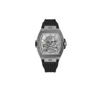 Philipp Plein, ,Accessories ,Uomo ,Grigio ,ONE SIZE The $keleton Frosted Automatik Pwjfa0925