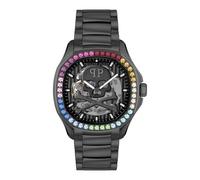 Philipp Plein, ,Accessories ,Uomo ,Nero ,ONE SIZE Orologio Automatico Scheletrato Spectre Rainbow
