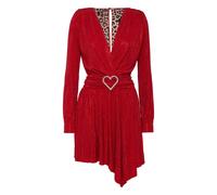 Philipp Plein - Aphrodite Crystal Mini Dress - - Dresses - Donna - Rosso - S