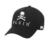 Philipp Plein - Baseball Cap Skull & Bones - -Accessories -unisex -Nero -ONE SIZE