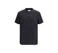 Philipp Plein Black Cotton T-Shirt - XL