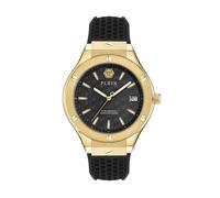 Philipp Plein Black Synthetic Dress Watch