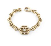 Philipp Plein - Bold Chain Bracelet - - Accessories - Uomo - Giallo - ONE SIZE