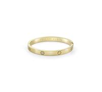 Philipp Plein Bracciale Acciaio IP Gold 6,5 cm Cerniera PLEIN CUFF M PJ1EA31BM