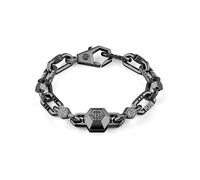 Philipp Plein Bracciale da uomo in acciaio inox PLEIN EDGE