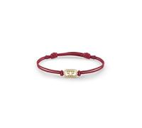 Philipp Plein Bracciale unisex in tessuto in acciaio inox oro PLEIN LETTERING, Standard, acciaio inox