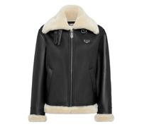 Philipp Plein - Cappotto Aviatore in Eco Pelliccia - - Jackets - Donna - Nero - S