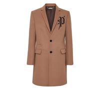 Philipp Plein - Coat Long "Gothic P" - - Coats - Uomo - Marrone - L