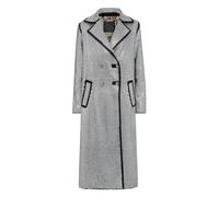 Philipp Plein - Coat Long with Crystals - - Coats - Donna - Grigio - S