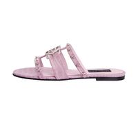 Philipp Plein - Cocco Print Slides Stars Hexagon - - Shoes - Donna - Rosa - 37 EU
