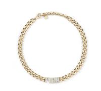 Philipp Plein - Collana con scritta - - Accessories - Donna - Giallo - ONE SIZE