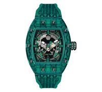 Philipp Plein - Crypto King Atomic Emerald Watch - - Accessories - Uomo - Verde - ONE SIZE